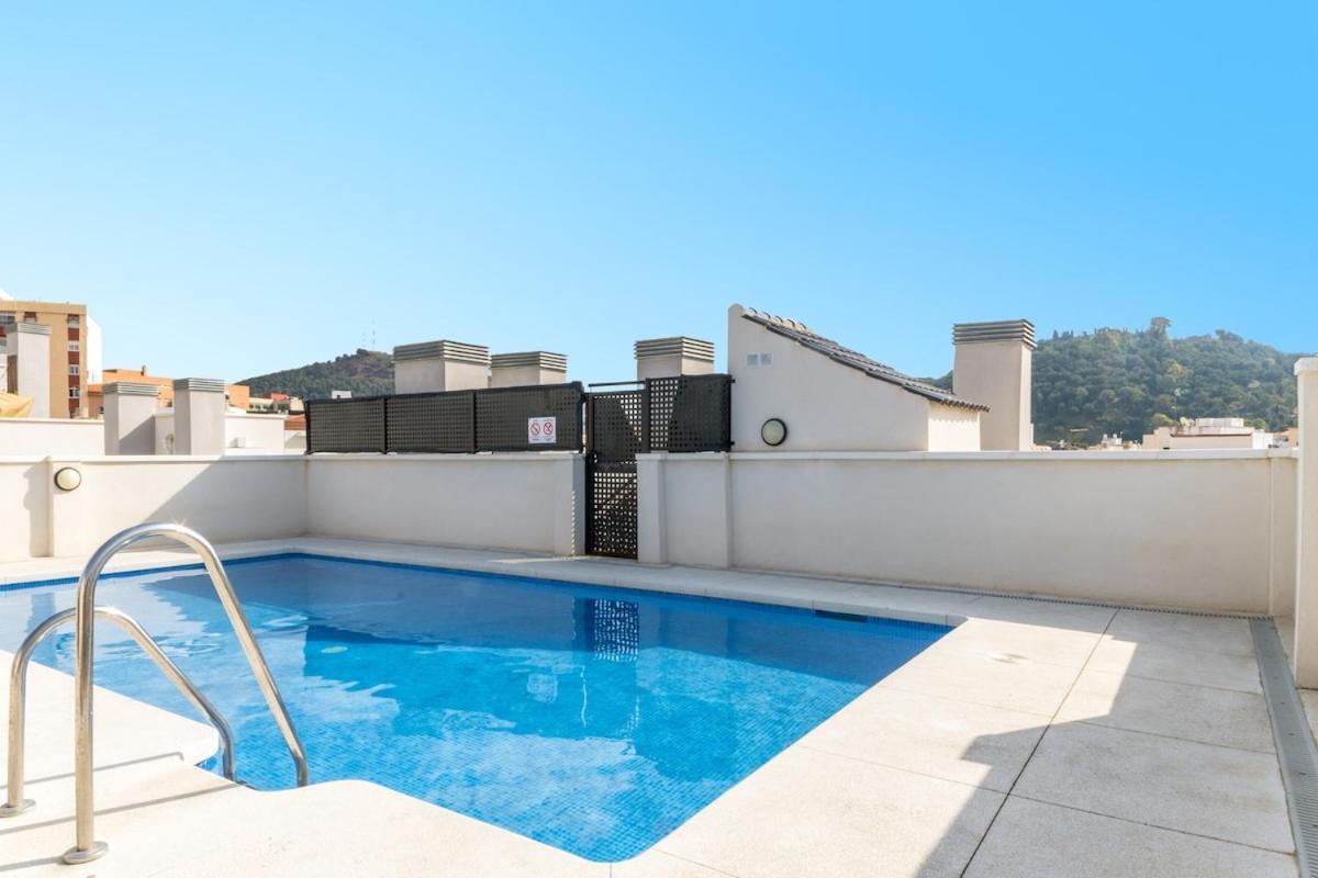-Malagasunapts- Privateterrace Freeparking Pool Exteriör bild